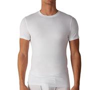 Baci & Abbracci ® Set 3 Magliette Intime Uomo Cotone Elasticizzato Girocollo T Shirt Finissima Cuciture Piatte Intimo Maglietta Uomo Nera Bianca e Colorata BATS400 (XL, 3 Bianche)