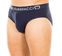 baci e abbracci Pack 6 Paia Slip/Boxer Uomo Cotone Elast. Art.102/103 (6 Paia Slip Assortito Art.1103-7 / XXL)