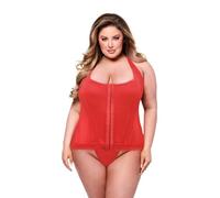 Baci Lingerie Body Rosso 3XL/4XL