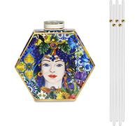 Baci Milano Bottiglia Magnum Ocean in Porcellana Blu BTMAGN.MIL02