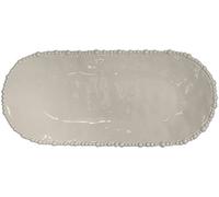 Baci Milano Collezione JOKE TABLE & KITCHEN Piatto a servire ovale Melamina - 53 x 24 cm colore tortora