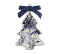 Baci Milano decorazioni di Natale Albero piatto in porcellana collezione Versailles