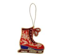 Baci Milano Decorazioni natalizie in tessuto ricamate a mano Il Natale del Re - Pattino