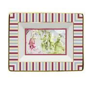 Baci Milano Firenze svuotasche 19,5x15,5cm in porcellana