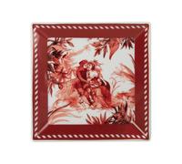 Baci Milano Le Rouge, svuotasche 15x15 cm in porcellana