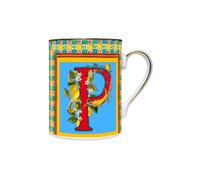 Baci Milano Ortigia - mug in porcellana, lettera p Ortigia - mug in porcellana, lettera p