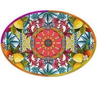 Baci Milano Piatto a servire ovale in melamina - Ortigia