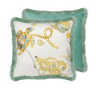 Baci Milano Portofino - Cuscino verde in cotone 45x45 cm Portofino - Cuscino verde in cotone 45x45 cm