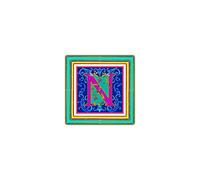 Baci Milano Svuotatasche con Lettera - Ortigia (Lettera N)