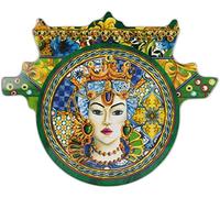 Baci Milano Tagliere Grande Carretto Coll. Joke Sicily (Verde)