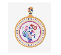 Baci Milano Tagliere maxi Mamma Mia multicolor in melamina 31,5x41 cm