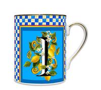 Baci Milano Mug porcellana - Ortigia (lettera I)