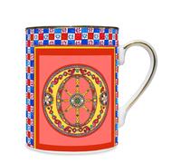 BACI MILANO TAZZA MUG 400 ML CON INIZIALE IN PORCELLANA - ORTIGIA