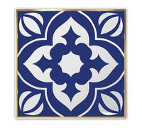 Baci Milano Vassoio gourmet piccolo in porcellana collezione Infinity 11x11 cm