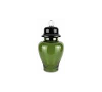 Baci Milano Vesti la tavola (fashion verde) - potiche in vetro ø 27cm h 46 cm Vesti la tavola (fashion verde) - Potiche in vetro Ø 27cm H 46 cm