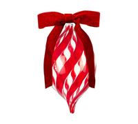 Baci Milano xmas carol - palla natale in vetro 18 cm, trasparente/rosso xmas carol - palla natale in vetro 18 cm, trasparente/rosso