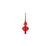 Baci Milano xmas carol - puntale albero in vetro 35 cm, rosso xmas carol - puntale albero in vetro 35 cm, rosso