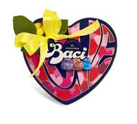 Baci Perugina Latta Cuori con 8 Cioccolatini, Caramellato alle Mandorle, Classico, Latte Senza Glutine da 100g | Idea Regalo San Valentino
