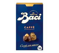 BACI PERUGINA Caffè Cioccolatini Fondenti ripieni al Gianduia, Scatola 200g