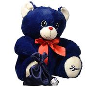 Baci Perugina Cioccolatini Fondenti Ripieni al Gianduia e Nocciola Intera Maxi Orso Peluche 100 g