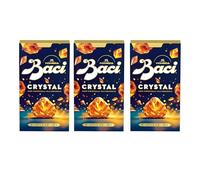 Baci Perugina Crystal, Cioccolatini con Cristalli all'Arancia, Edizione Limitata, 3 x 150g