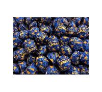 Baci Perugina Crystal Pralina di Cioccolato Fondente Extra al Gusto di Arancia Ripieno con Nocciole, Mandorle e Granella Croccante all' Arancia | Confezione da 500 grammi | Cioccolatini Sfusi