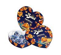 Baci Perugina Cuore Crystal Cioccolatini Fondenti con Nocciola Intera, Mandorle e Granella d’Arancia 87,5g