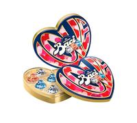 Baci Perugina Cuore Latta Love con Cioccolatini Assortiti Classico Fondente Luisa, Latte Vellutato e Caramellato alle Mandorle 100g