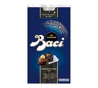 Baci Perugina Fondentissimo 70 % Cioccolatini al Cioccolato Fondente Extra Ripieni al Gianduia e Nocciola Intera, 200 g