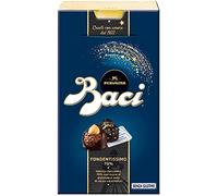 Baci Perugina FONDENTISSIMO 70% Scatola Bijou 200 gr al Cioccolato Fondente Extra - San Valentino 2022