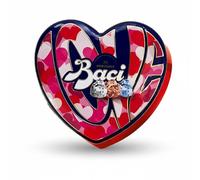 Baci Perugina Latta Cuori con 8 Cioccolatini, Caramellato alle Mandorle, Classico, Latte Senza Glutine da 100g | Idea Regalo San Valentino