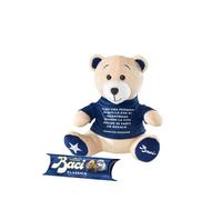 Baci Perugina Peluche Orso con Maglietta e Frase Tubo da 37,5 g