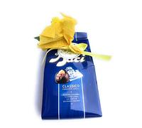 Baci Perugina Regalo Donna - Baci Perugina Classico 125 g + Mini Bouquet di Mimose Artificiali - Amica,Compleanno