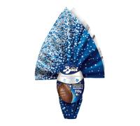 BACI PERUGINA Uovo di Pasqua 2025 Cioccolato Fondente Inciso con granella di Nocciole e 4 Cioccolatini 310g