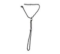 BACIA Mano Bracciale-Anello BACIAMANO con 2 Strass ss29, 5-6 mm Artigianale Bagno Argento o Altro Bracelet in Omaggio 1 PORTAFRTUNA