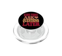 BACIA PRIMA, CHIEDI DOPO Divertente Motto Retro PopSockets PopGrip per MagSafe