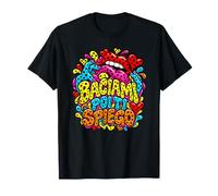 Baciami Poi Ti Spiego Coppia Amore San Valentino Maglietta