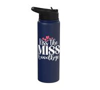 Baciare la Miss Goodbye Bride to be Stainless Steel Insulated Water Bottle