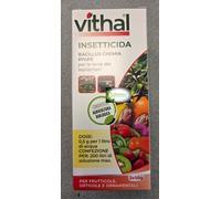 BACILLUS THURINGIENSIS VITHAL 2X50 G INSETTICIDA BIO X TUTTI I BRUCHI ORTO GIARD