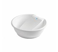 Bacinella con Asse da Lavaggio Salvaspazio Lavabo Integrato Leggero per