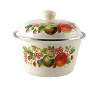 Bacinella da cucina in smalto spesso per uso di stoccaggio, 1 pezzo, supporto multicolore