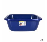Bacinella Dem Eco Azzurro 20 L Quadrato 44 x 44 x 17 cm (12 Unità)