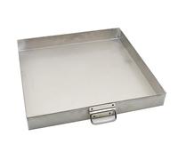 Bacinella di Scarico Condensa in Acciaio Inox Resistente Alla Ruggine, per Impianti HVAC - a Prova di Perdite per la Massima Protezione(70x50cm/28x20 in)