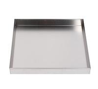 Bacinella di Scarico in Acciaio Inox, Vassoio Rettangolare per Raccolta Dell'acqua, Vaschetta per Lavatrice, Vaschetta per Erogatore D'acqua per la Protezione del Pavimento, Senza Fori(60x40x5cm(23.6x