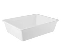 Bacinella frigorifero 40x30x10 Bianco Giganplast