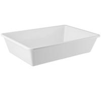 Bacinella frigorifero 50x34x11 Bianco Giganplast