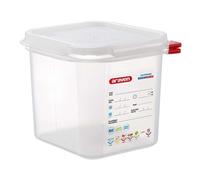 Bacinella Gastronorm 1/6 H. 15 cm Con Coperchio Plastica PP Araven