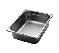 Bacinella Gastronorm GN 1/2 in Acciaio 32,5x26,5 cm Altezze Varie | Cucina
