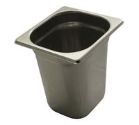 Bacinella Gastronorm GN 1/6 Acciaio 17,6x16,2 cm Altezze Varie