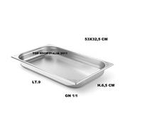 BACINELLA GN 1/1 INOX H GASTRONORM VASCA PROFESSIONALE VARIE MISURE HENDI 6 2023